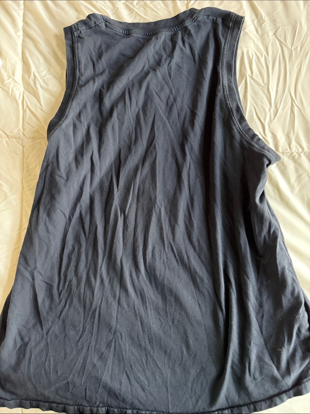 Fabletics Navy Los Angeles Graphic Muscle Tank - Picture 3 of 3